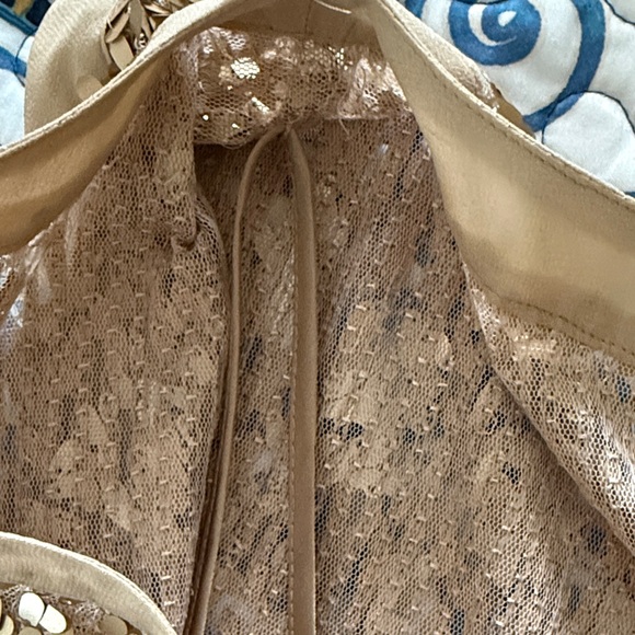 Laundry By Shelli Segal Gold Sequin Mini Dress - Picture 7 of 7